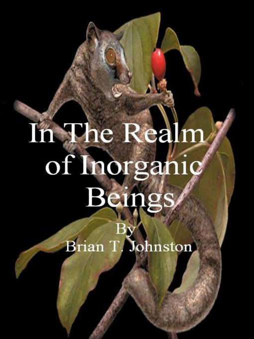 Title details for In the Realm of Inorganic Beings by Brian Johnston - Wait list